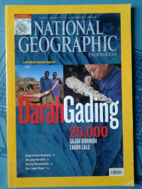 National Geographic Indonesia: Darah Gading