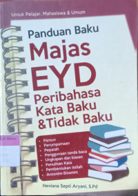 Panduan Majas EYD Peribahasa kata baku & Tidak baku