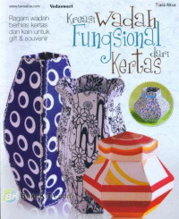 Kreasi Wadah Fungsional dari Kertas