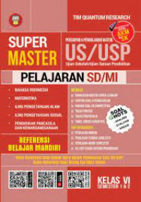 Super Master Pelajaran SD/MI Persiapan US/USP