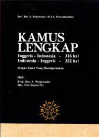 Kamus Lengkap; Inggris- Indonesia; Indonesia-Inggris